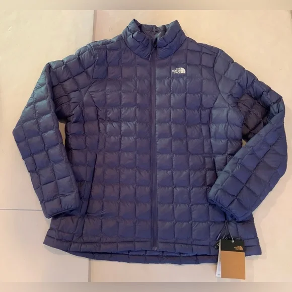 NWT The North Face ThermoBall 2.0 Women's Eco Jacket-Cave Blue-XL - Picture 4 of 16